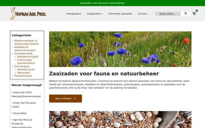 Screenshot of hofmanap.nl