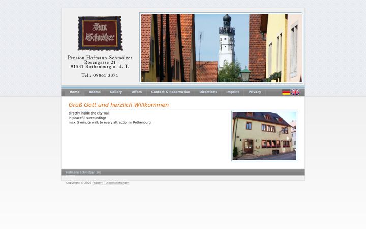 Screenshot of hofmann-schmoelzer.de