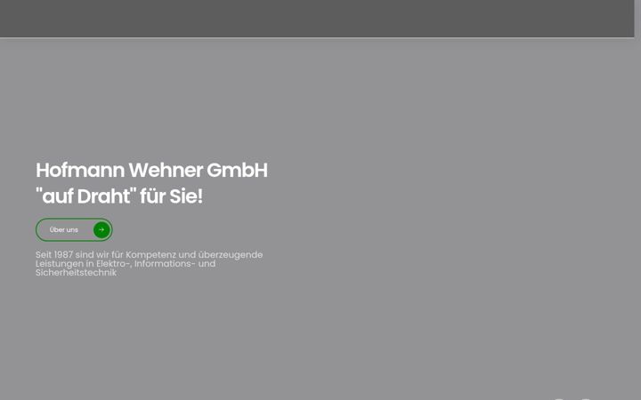 Screenshot of hofmannundwehner.net