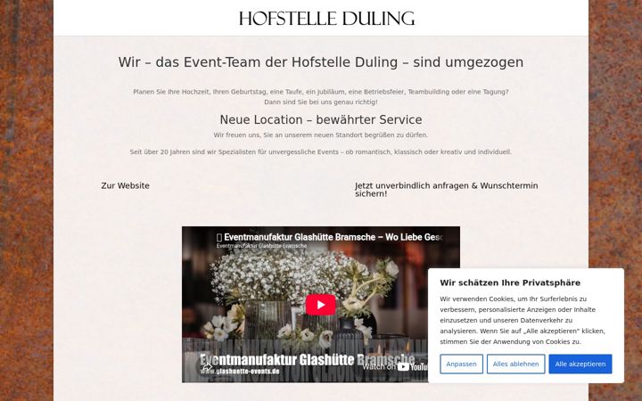 Screenshot of hofstelle-duling.de