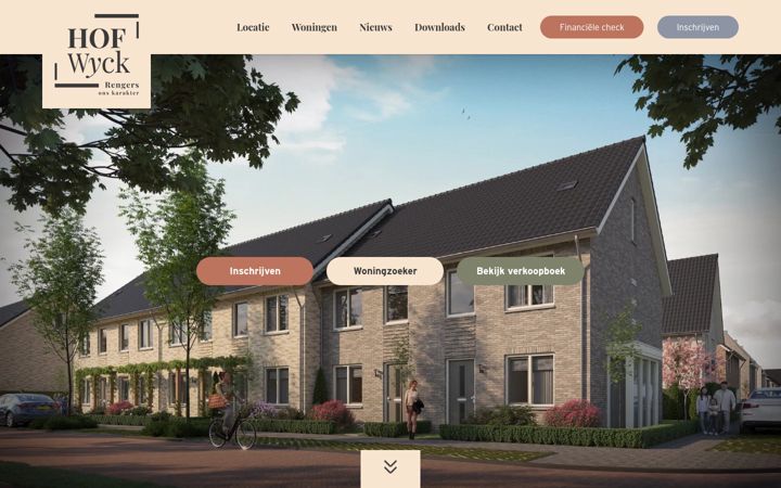 Screenshot of hofwyck-rengers.nl