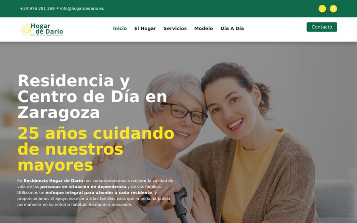 Screenshot of hogardedario.es