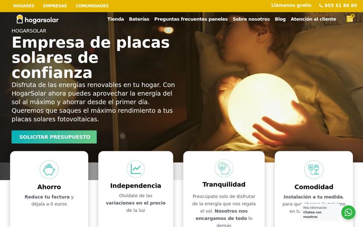 Screenshot of hogarsolarenergia.es