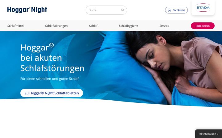 Screenshot of hoggar.de