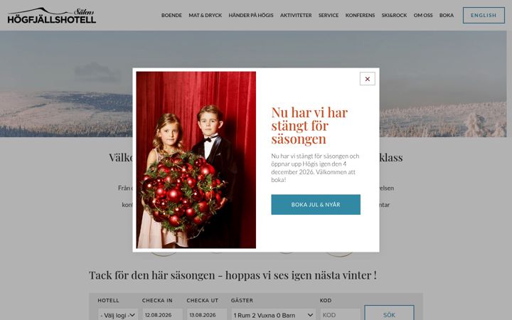 Screenshot of hogis.se