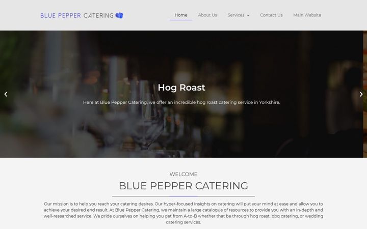 Screenshot of hogroastinyorkshire.co.uk