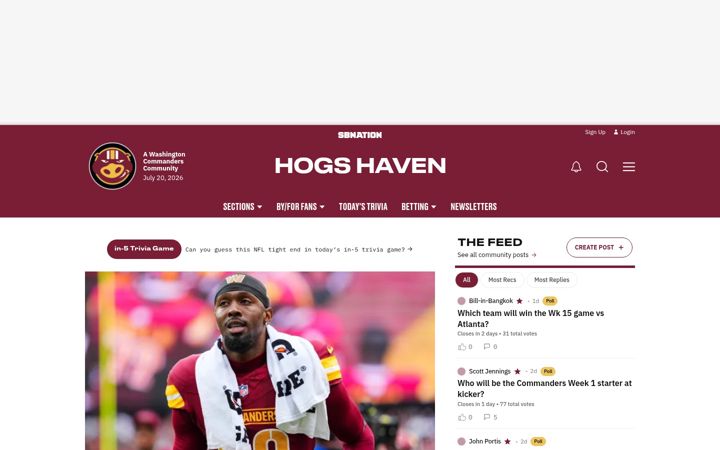 Screenshot of hogshaven.com