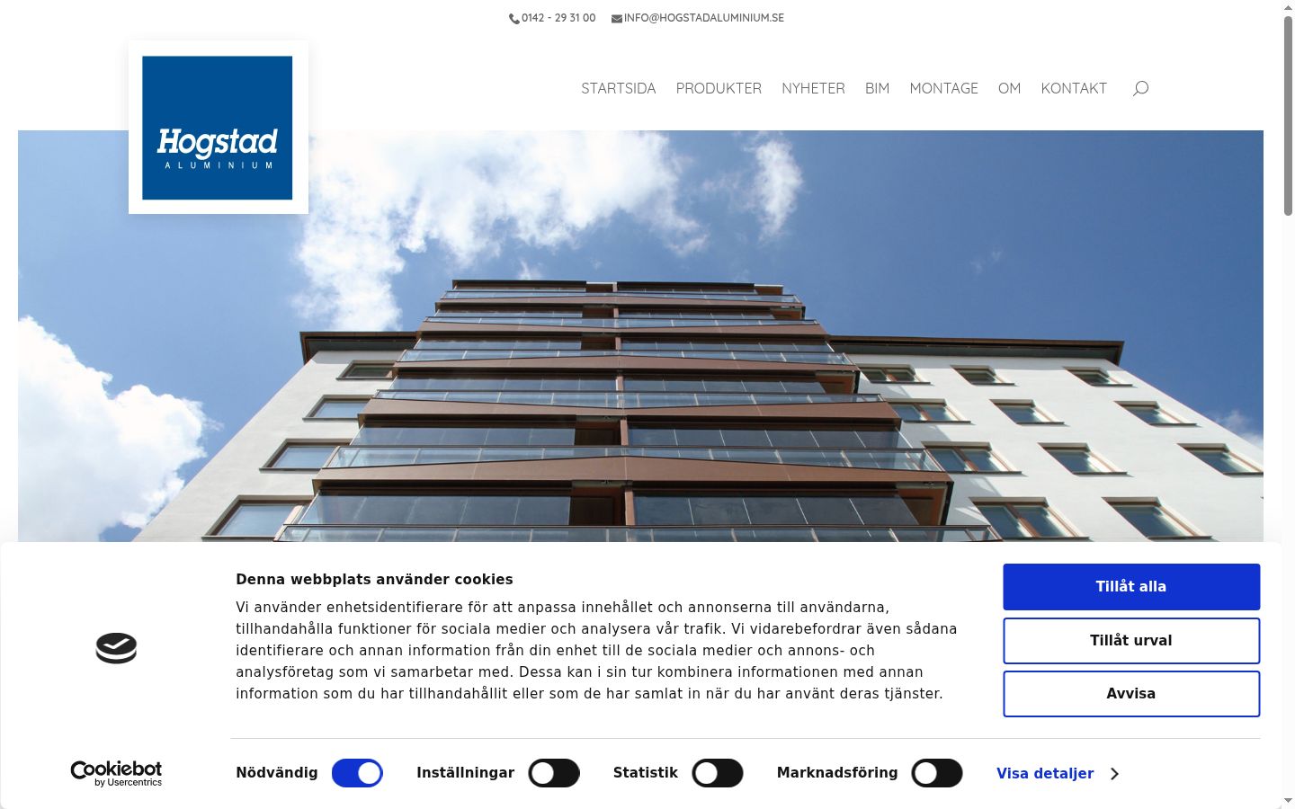Screenshot tal-banner tal-kunsens muri qabel kwalunkwe interazzjoni