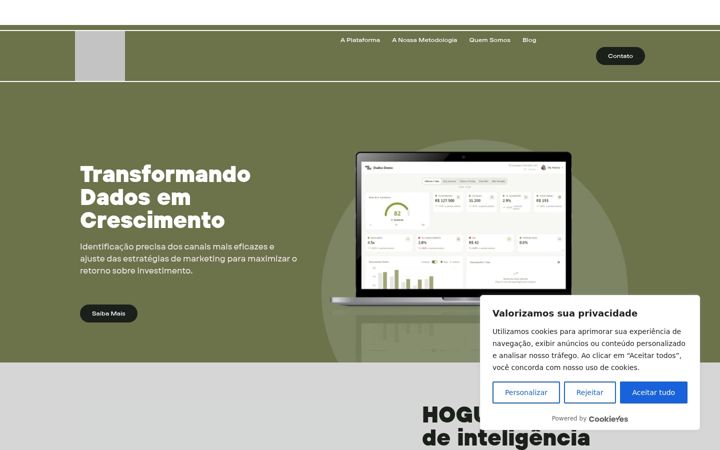 Screenshot of hogu.com.br
