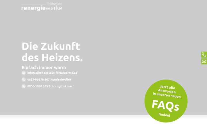 Screenshot of hohenstadt-fernwaerme.de