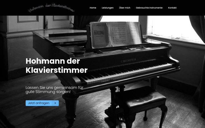 Screenshot of hohmann-der-klavierstimmer.de