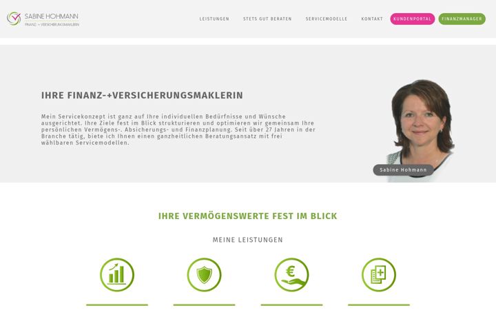 Screenshot of hohmann-finanz.de