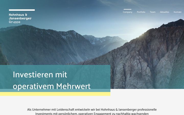 Screenshot of hohnhaus-jansenberger.com