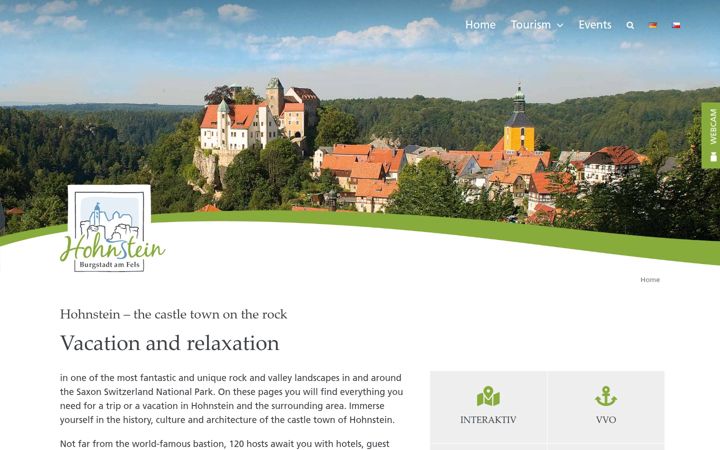 Screenshot of hohnstein.de