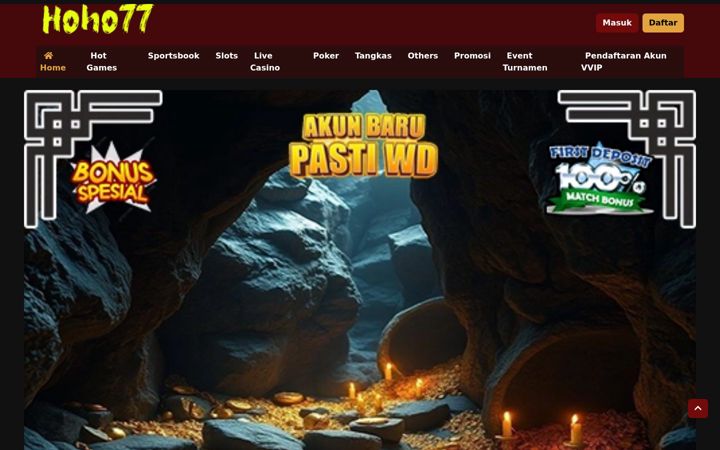 Screenshot of hoho77.net
