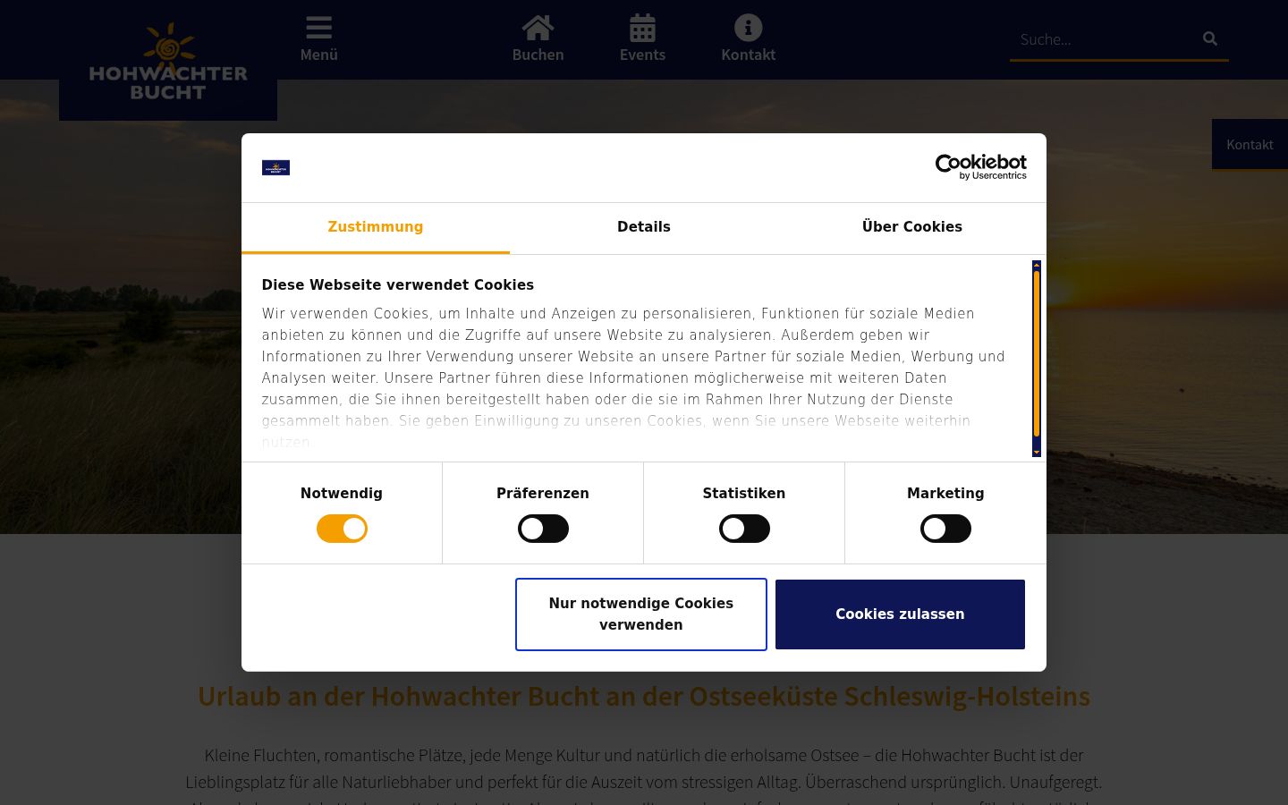 Sutikimo reklamjuostės, rodytos prieš bet kokią sąveiką, ekrano kopija