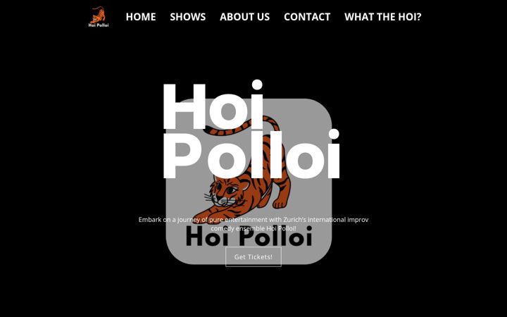 Screenshot of hoi-polloi.ch