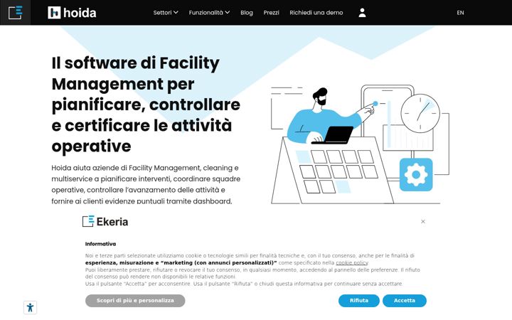 Screenshot of hoidacloud.com