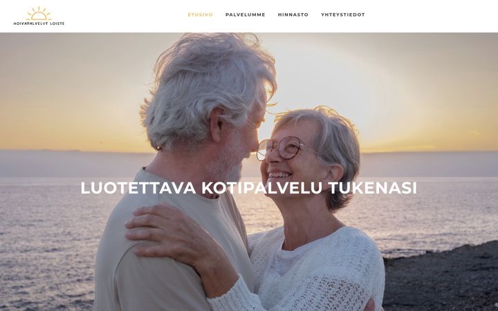 Screenshot of hoivapalvelutloiste.fi