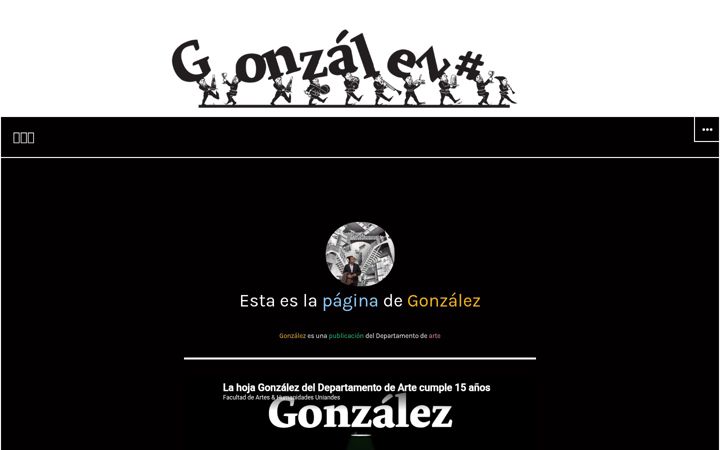 Screenshot of hojagonzalez.uniandes.edu.co