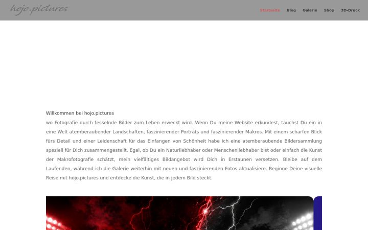 Screenshot of hojo.pictures