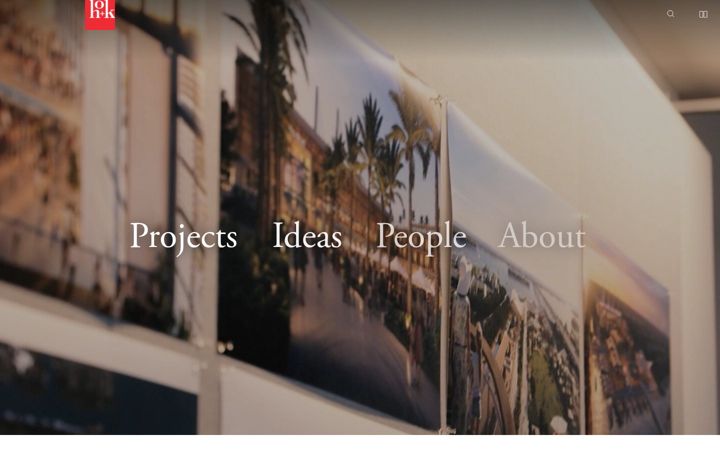 Screenshot of hok.com