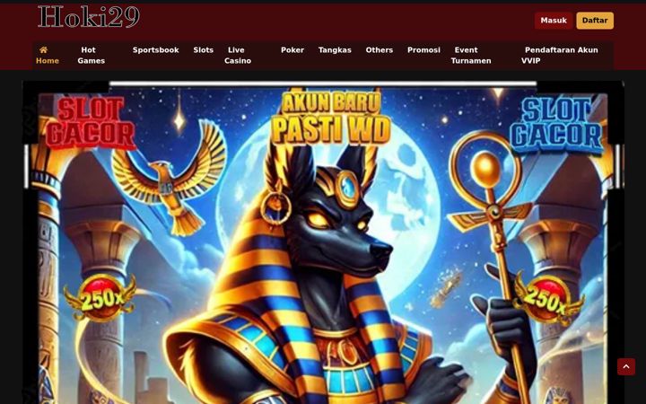 Captură de ecran a hoki29.com