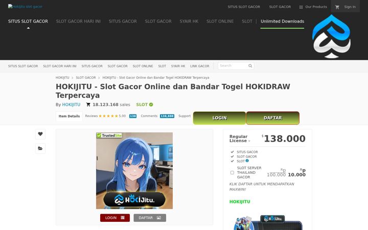 Screenshot of hokijitu-vip.com