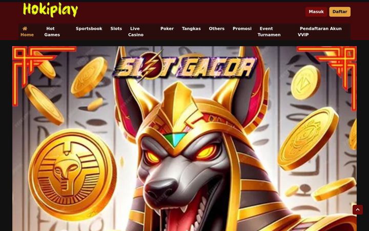 Screenshot of hokiplay.org