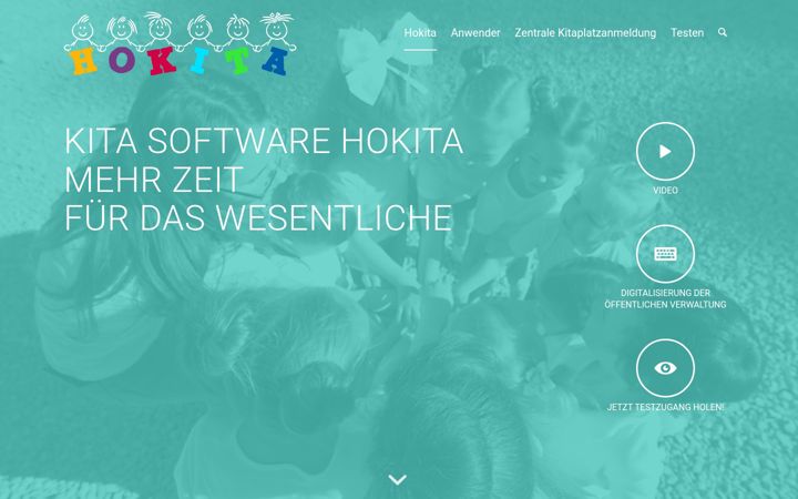 Screenshot of hokita.de