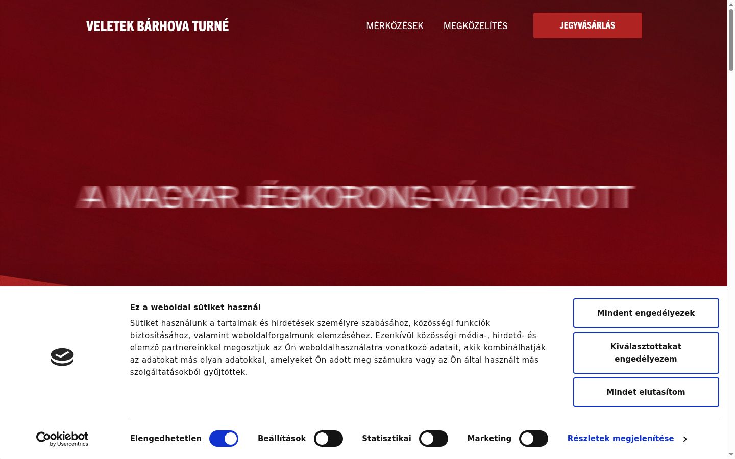 Screenshot des Einwilligungsbanners vor jeglicher Interaktion
