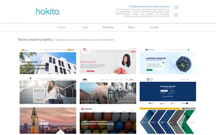 Screenshot of hokito.pl