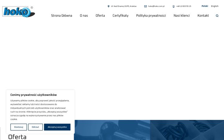 Screenshot of hoko.com.pl