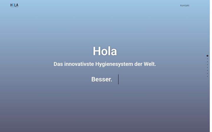 Screenshot of hola-systems.de