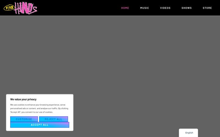 Screenshot of holahinds.es