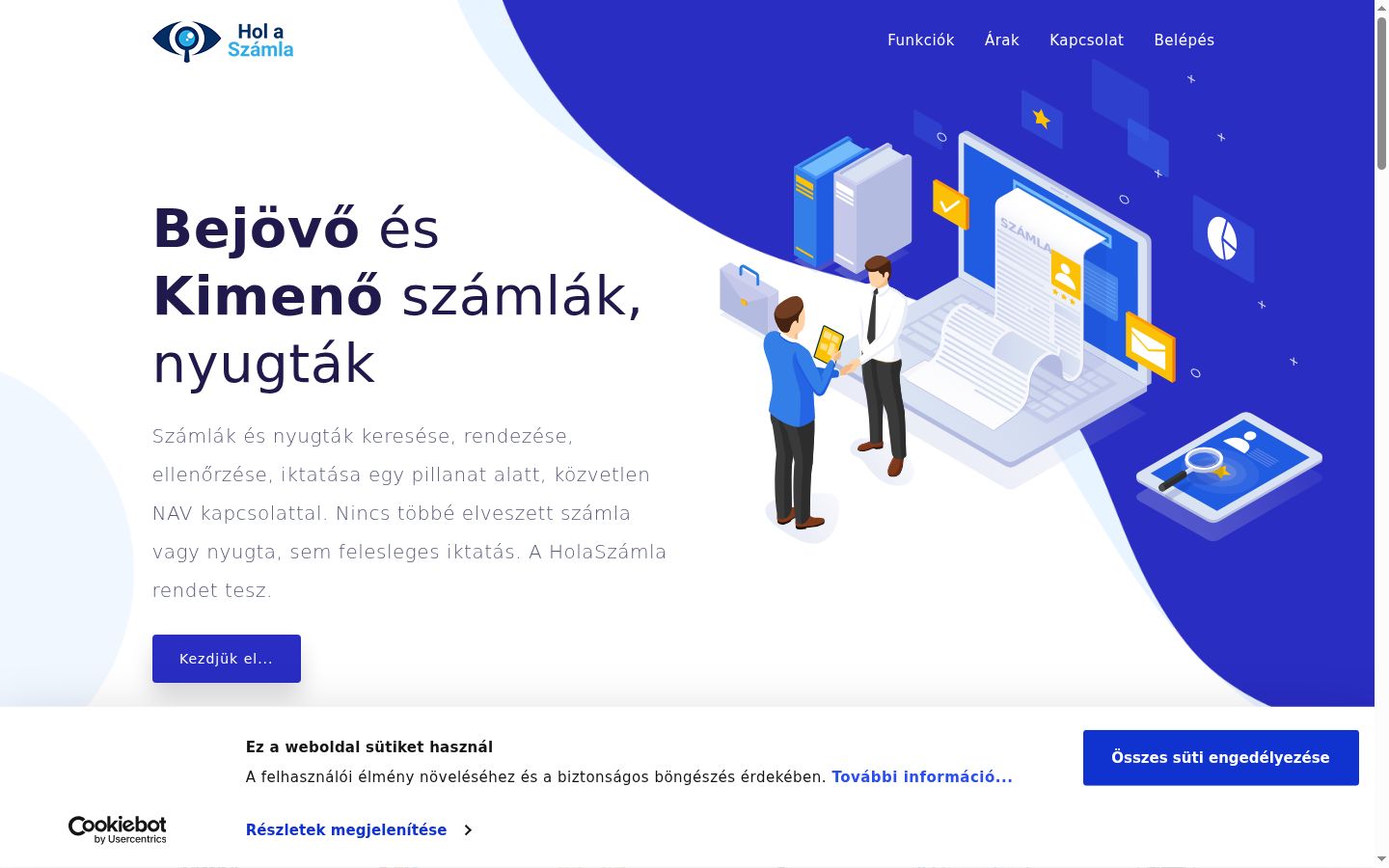 Zrzut ekranu banera zgody wyświetlanego przed jakąkolwiek interakcją