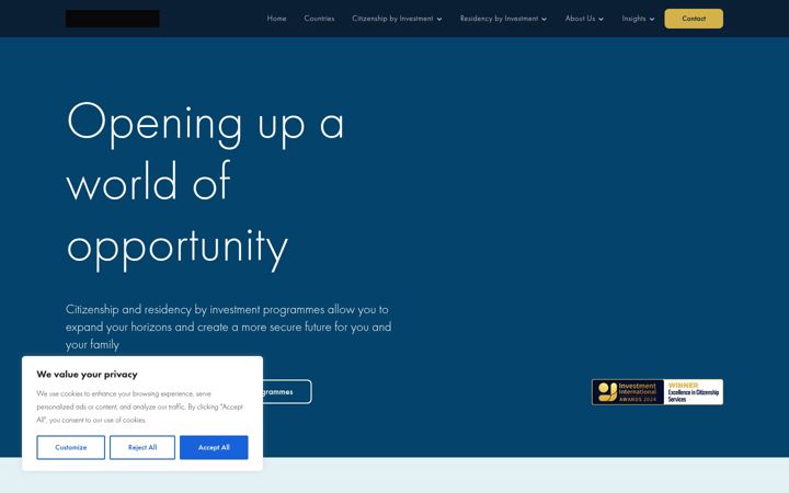 Screenshot of holbornpass.com