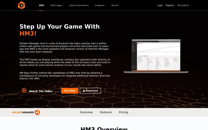 Screenshot of holdemmanager.com