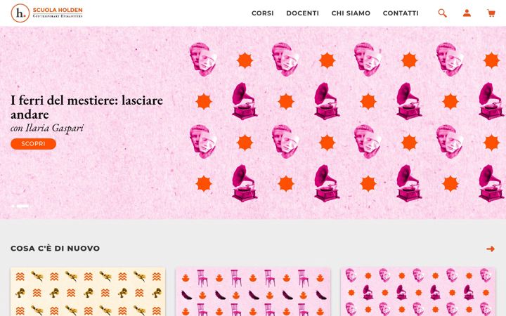 Screenshot of holdenstore.it