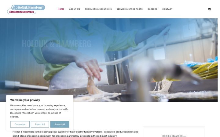 Screenshot of holdijk.com