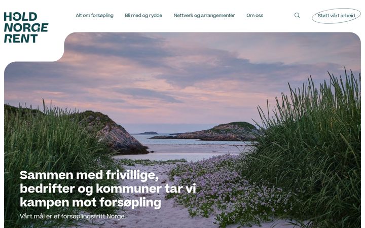 Screenshot of holdnorgerent.no