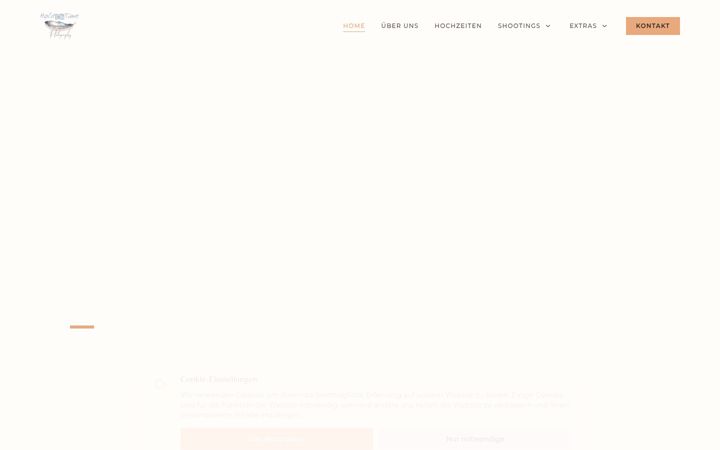 Screenshot of holdontime-photography.de