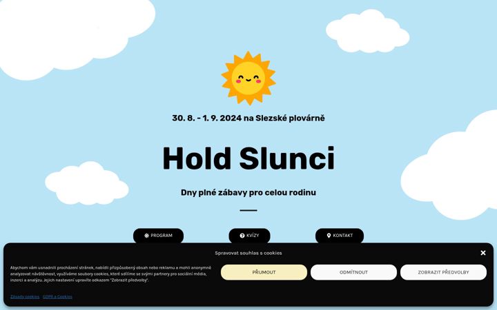 Screenshot of holdslunci.cz