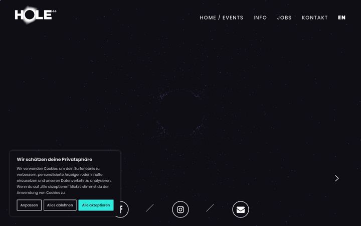 Screenshot of hole-berlin.de