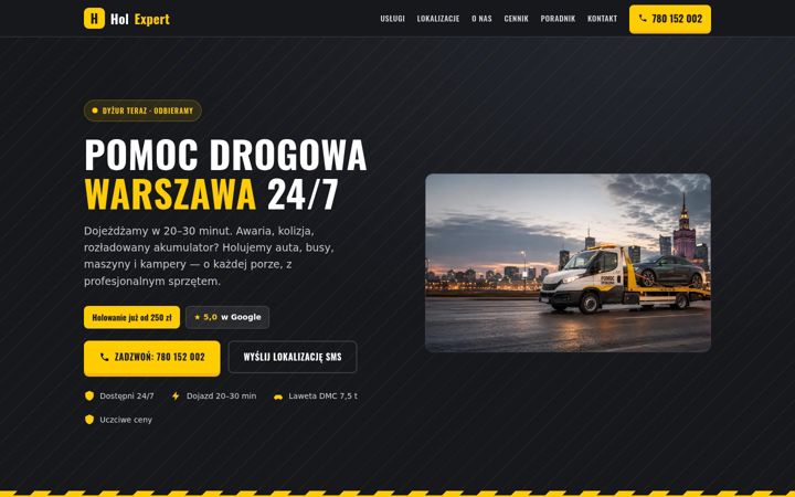 Screenshot of holexpert.pl