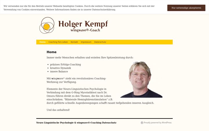 Screenshot of holger-kempf.de