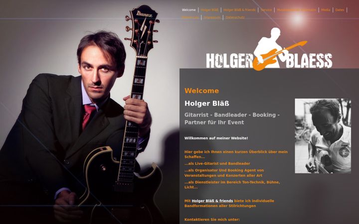 Screenshot of holgerblaess.de