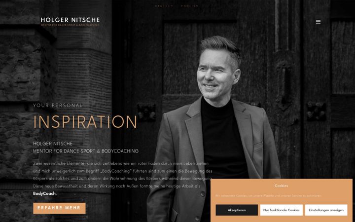 Screenshot of holgernitsche.com
