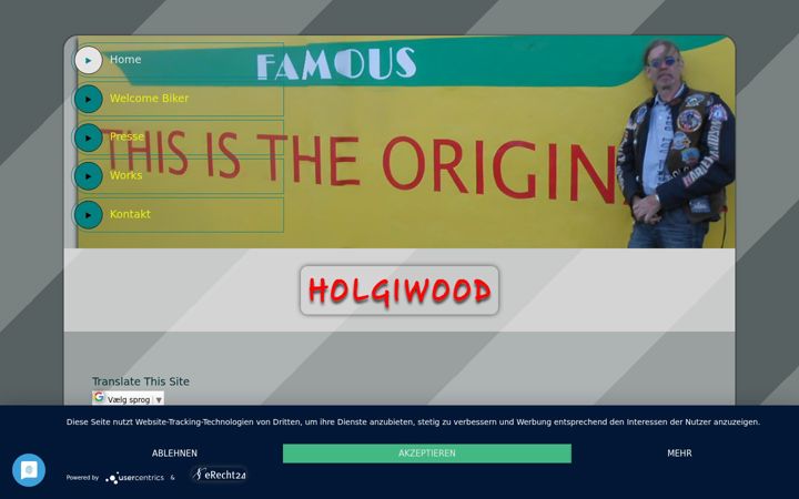 Screenshot of holgiwood.net