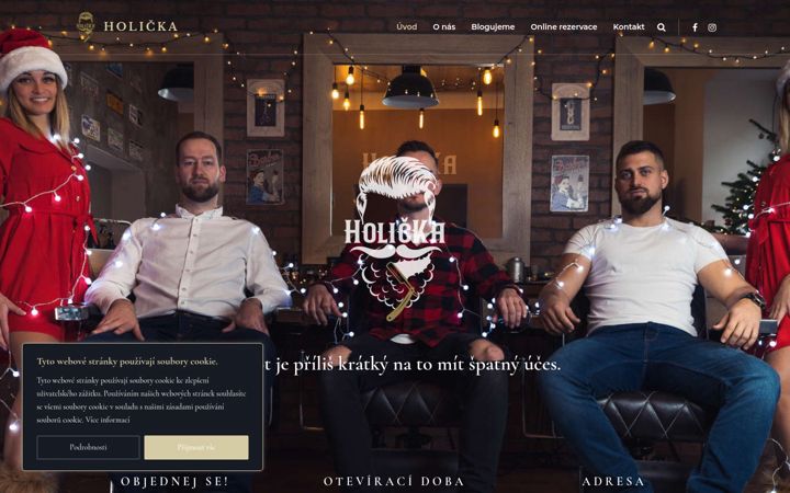 Screenshot of holickahk.cz